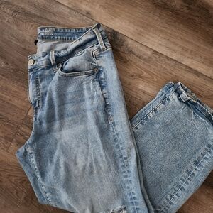 Torrid Wide leg Stretch Blue Jeans